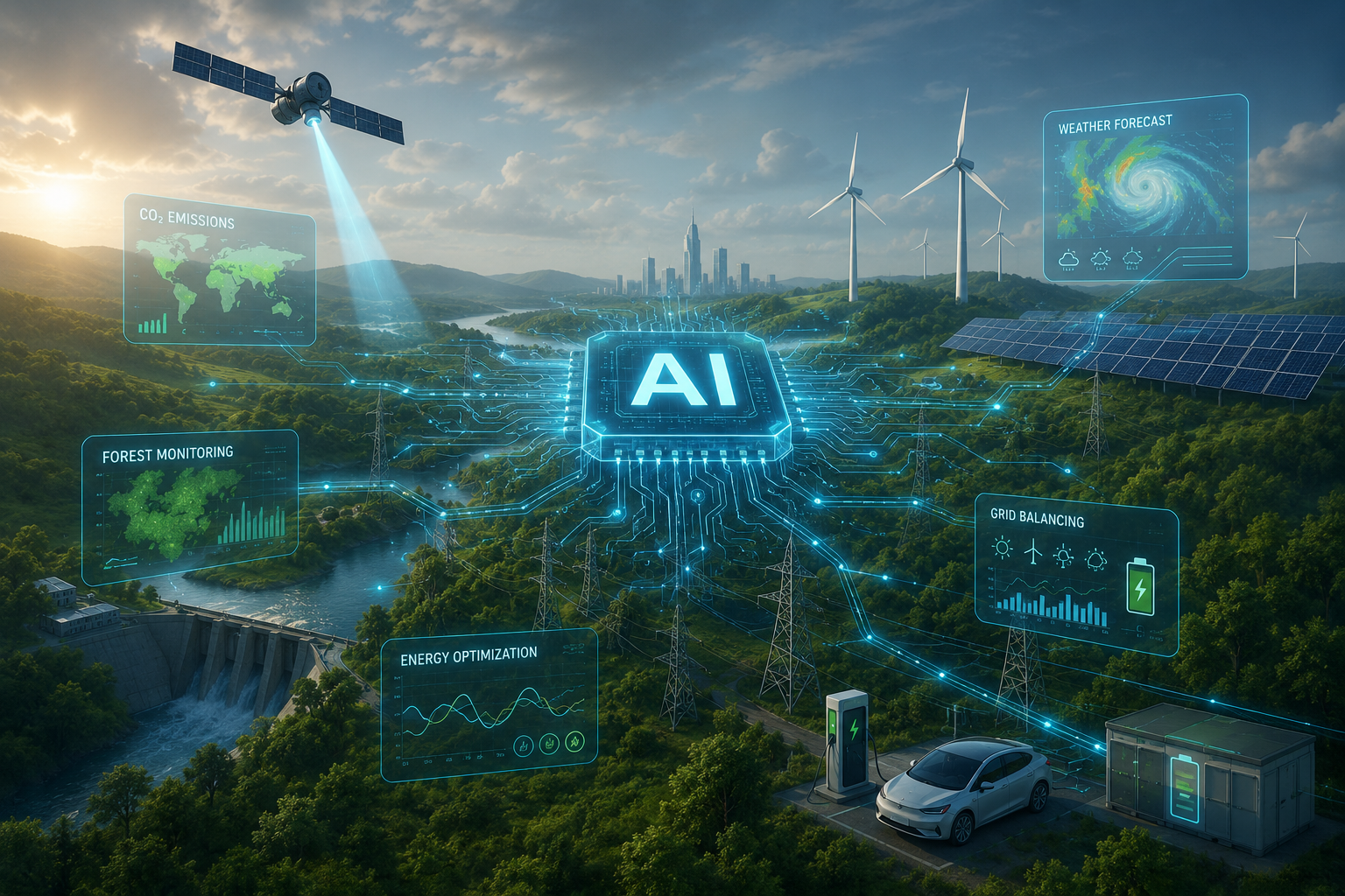 Can AI solve Climate Change?